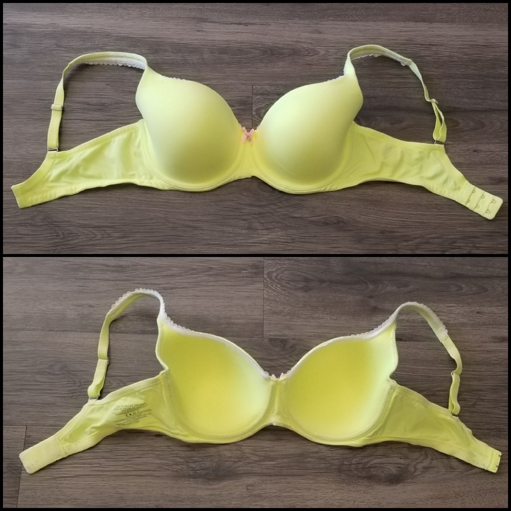 Neon Yellow Bra